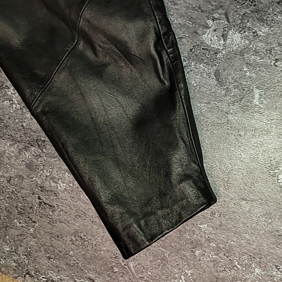 Vintage. Preston & York. Like-new. Genuine Leather long-coat. Women's size XL - Picture 5 of 16